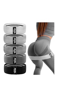 a woman wearing a pair of leggings and a pair of leggings